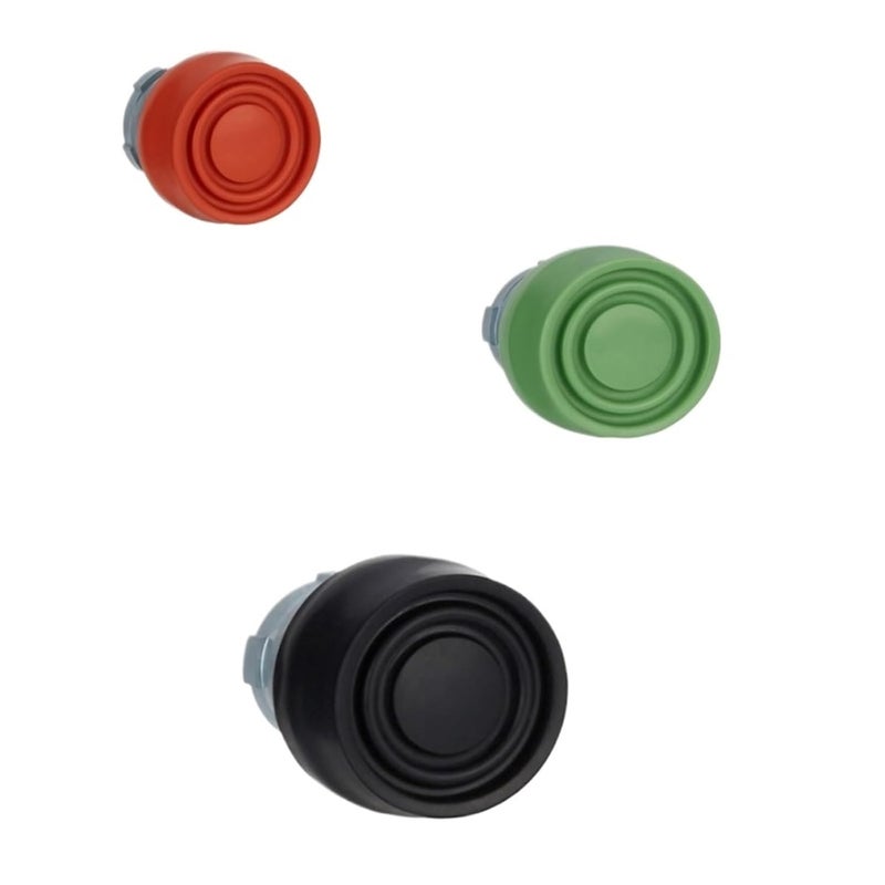 ZB2BP4C Red Covered Button Head Without Light XB2B Series 1 Piece